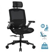 Fauteuil gamer SPEEDER ONE - accoudoirs réglables - appui-tête intégré - noir
