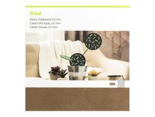 Cricut Heavy - 5 feuilles de carton gris - 27.9 x 27.9 cm - 2 mm