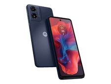 Motorola Moto G04s - 4G smartphone - SIM doble - RAM 8 GB / Memoria interna 128 GB - microSD slot - pantalla LCD - 6.56" - 1612 x 720 píxeles (90 Hz) - rear camera 50 MP - front camera 5 MP - negro