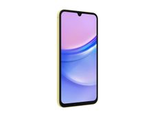 Samsung Galaxy A15 - 4G smartphone - SIM doble - RAM 4 GB / Memoria interna 128 GB - microSD slot - pantalla OLED - 6.5" - 2340 x 1080 píxeles (90 Hz) - 3 x cámaras traseras 50 MP, 5 MP, 2 MP - front camera 13 MP - amarillo