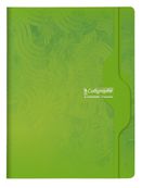 Calligraphe 7000 - Cahier 24 x 32 cm - 96 pages - grands carreaux (Seyes) - vert
