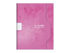 Calligraphe 7000 - Cahier 24 x 32 cm - 96 pages - grands carreaux (Seyes) - rouge