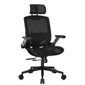 Fauteuil gamer SPEEDER ONE - accoudoirs réglables - appui-tête intégré - noir