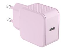 BigBen - Adaptateur alimentation - CA / USB-C - 20 Watt - rose