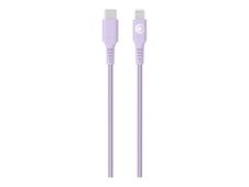 BIGBEN Connected - Câble Lightning - 24 pin USB-C mâle pour Lightning mâle - 1.2 m - violet