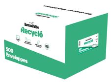 500 Enveloppes 162x229 f45x100 blanc Recyclé AA