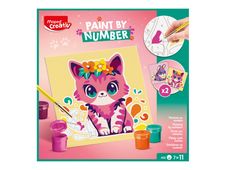 Maped Creativ - Peinture par numéro - cat and rabbit