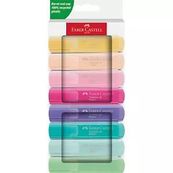 Faber-Castell Textliner 46 Pastel - Set de 8 surligneurs - Couleurs assorties