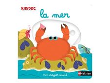 Mon imagier animé Kididoc - la mer - nouvelle édition - Dès 1 an