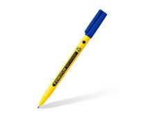 STAEDTLER Noris 307 - Feutre fin - non permanent - rouge, bleu, vert, noir - encre à l'eau - 0.6 mm - fin (pack de 4)