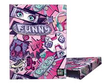 Grafoplas BITS&BOBS - Archivador de anillas - para A5 (148 x 210 mm) - manga