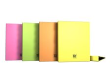 Grafoplas BITS&BOBS - Archivador de anillas - para A4 (210 x 297 mm) - pasteles variados