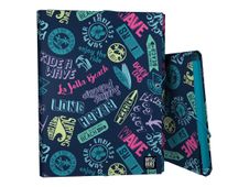 Grafoplas BITS&BOBS - Carpeta de 3 solapas - para Folio - playa