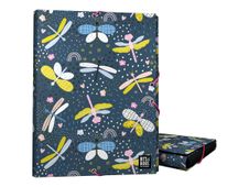 Grafoplas BITS&BOBS - Carpeta de 3 solapas - para Folio - libélula