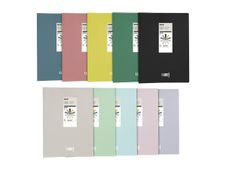 Grafoplas Poliplas I Like! - Libro de pantalla - 20 compartimentos - para Folio - lavanda suave