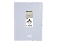 Grafoplas I Like! - Carpeta de 3 solapas - para Folio - soft lavender