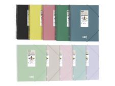 Grafoplas Maxiplas I Like! - Libro de pantalla - 20 compartimentos - para A4 (210 x 297 mm) - amarillo