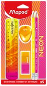 Maped - Neon - Kit 5 pièces