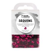 Graine Creative - Sequins incurvé - 4000 pieces - fuschia
