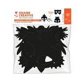 Graine Creative - lot de 3 masque à gratter - animaux 1