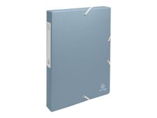 Exacompta -Boîte de Classement Dos 40mm - Carton Recyclé 600g/m² - Autentik - Couleurs Assorties