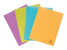 Exacompta - Protège-Documents en PP Recyclé Semi-Rigide Pop'N Co - 80 Vues - Couleurs Assorties 