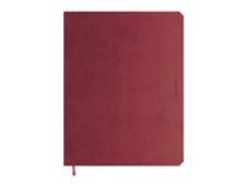 de KEMPEN - Carnet - 170 x 220 mm - uni - couverture bordeaux