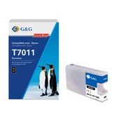 Cartouche compatible Epson T7011XXL Pyramide - noir - G&G