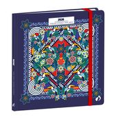 Agenda Année Civile - EXECUTIF FR - Couverture Catalina Estrada avec élastique - Toucan - 16x16 cm - Semainier - 13 mois de décembre à décembre - Quo Vadis