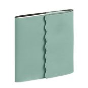 Agenda Année Civile - EXECUTIF FR - Couverture Calypso - Céladon - 16x16 cm - Semainier - 13 mois de décembre à décembre - Quo Vadis