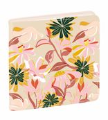 Agenda Année Civile - EXECUTIF FR avec répertoire - Couverture Bloom - Beige -16x16 cm - Semainier - 14 mois de décembre à janvier - Quo Vadis