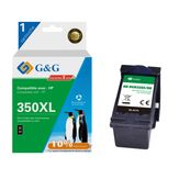 Cartouche remanufacturée HP 350 - noir - G&G