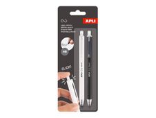 APLI - Crayon - HB - rétractable (pack de 2)