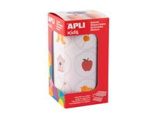 APLI kids - Rouleau adhésif - 360 pièces - jardin - 30 feuilles - permanent