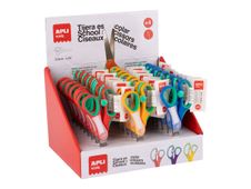 APLI kids School - Tijeras - 135 mm - A partir de 4 años (paquete de 24)