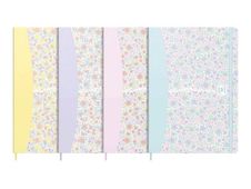 Oxford Floral - Cahier de notes - 160 pages - 148 x 210 mm