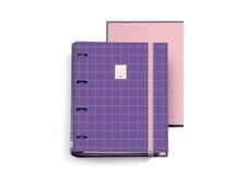 Miquelrius Design Folder Lifestyle - Archivador de anillas - para A4 (210 x 297 mm) - rider violet