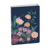 Agenda de bureau Mini Labo Easyday 21 - 1 jour par page - 15 x 21 cm - Bleu - Exacompta