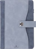 Agenda à spirale Davos - 1 semaine sur 2 pages - 17 x 24,5 cm - gris - Oberthur