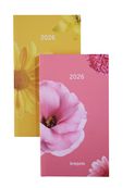 Agenda semainier Interplan Fleurish – format 6L – disponible dans différentes couleurs – Brepols