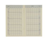 Agenda semainier Plan-O-Rama agrafé – format 2L – recharge – Brepols