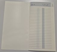 Agenda pocket ABC plan – 8,3 x 15,8 cm – crème – 16 pages – Brepols