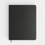 Agenda weekly planner de KEMPEN Ashblack – format L – noir – Brepols