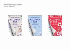 Planificateur Optivision Grote Cijfers en Letters Wire-O – format NL 21 x 29,7 cm – Fantasy – Brepols