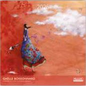 Calendriers 30x30cm 16 mois Aquarupella - G. Boissonnard - Femme vie liberté