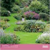 Calendriers 30x30cm 16 mois Aquarupella - Jardins