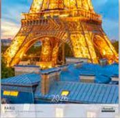 Calendriers 30x30cm 16 mois Aquarupella - Paris