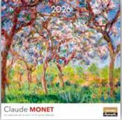 Calendriers Museum 30x30cm 16 mois Aquarupella - Monet Claude