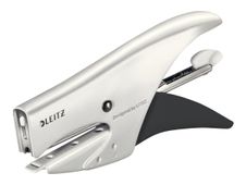Leitz WOW - Pince agrafeuse - 15 feuilles / 1.5 mm - No.10 - blanc perle