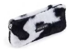 Back2Fun Moo & go - Trousse peluche  - noir